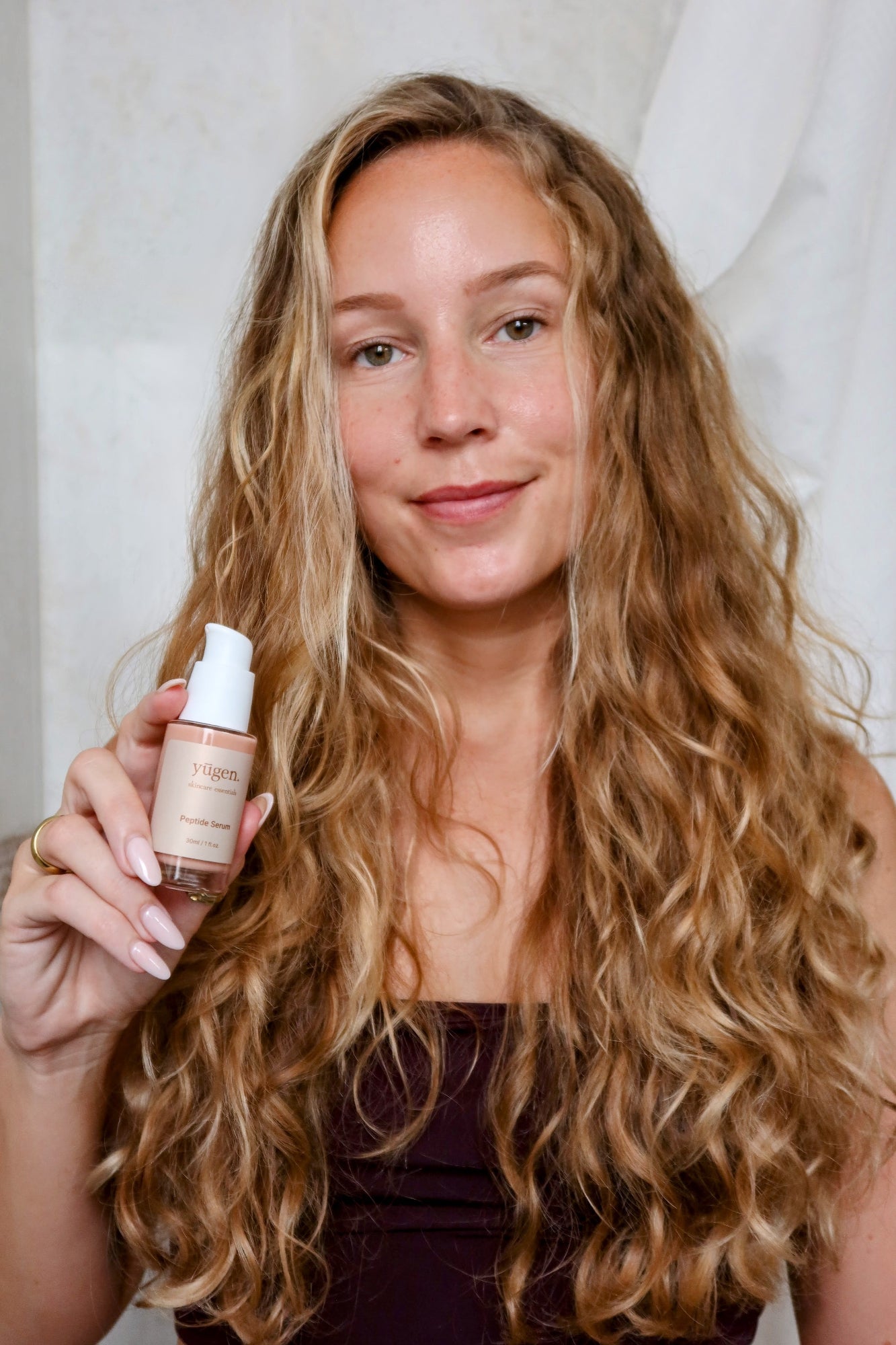 yūgen. skincare essentials Peptide Anti-Aging Serum