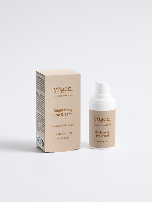yūgen. skincare essentials Brightening Eye Cream