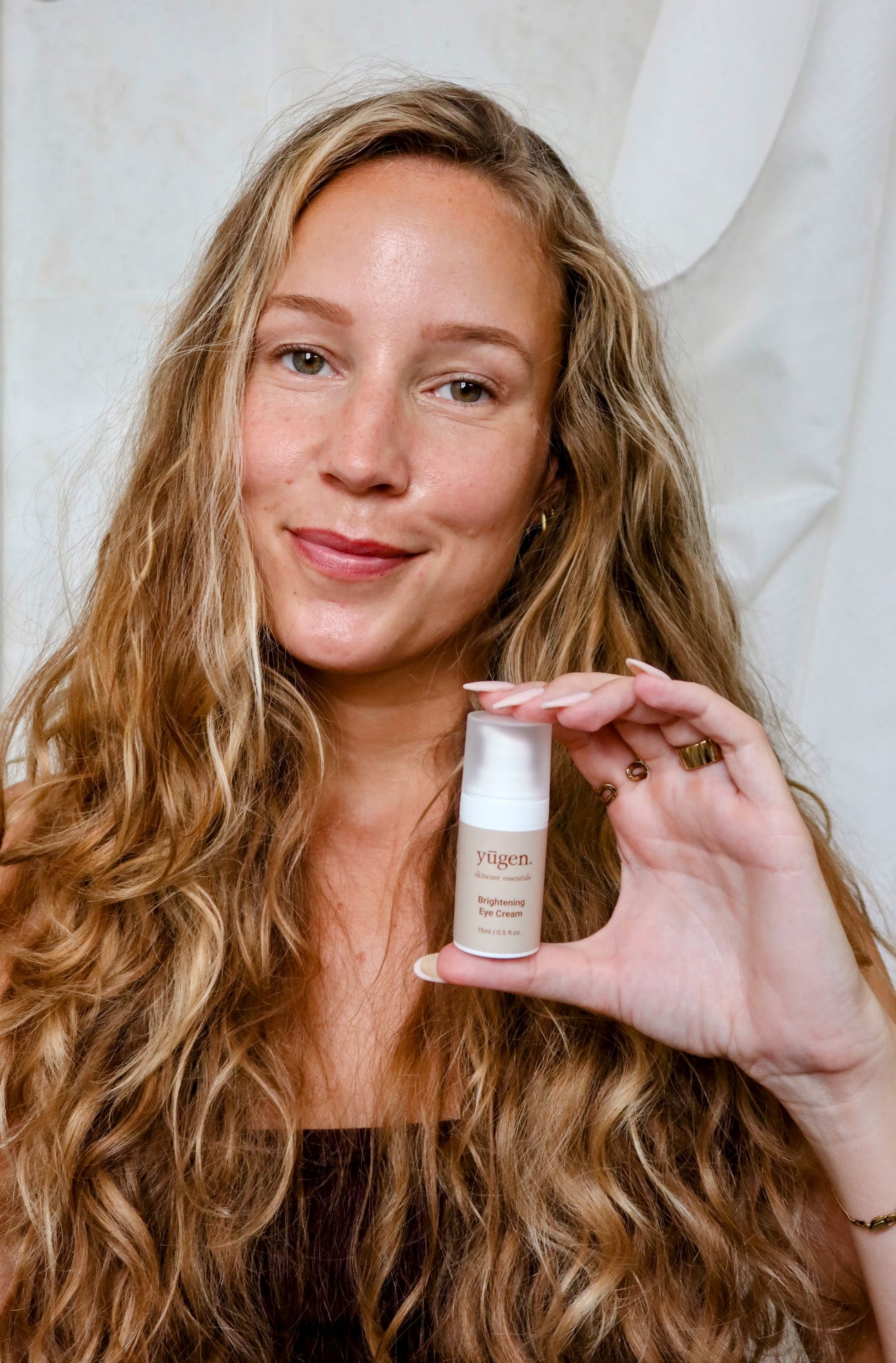 yūgen. skincare essentials Brightening Eye Cream