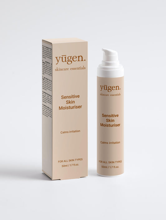 yūgen. skincare essentials Sensitive Skin Moisturiser, Fragrance-Free